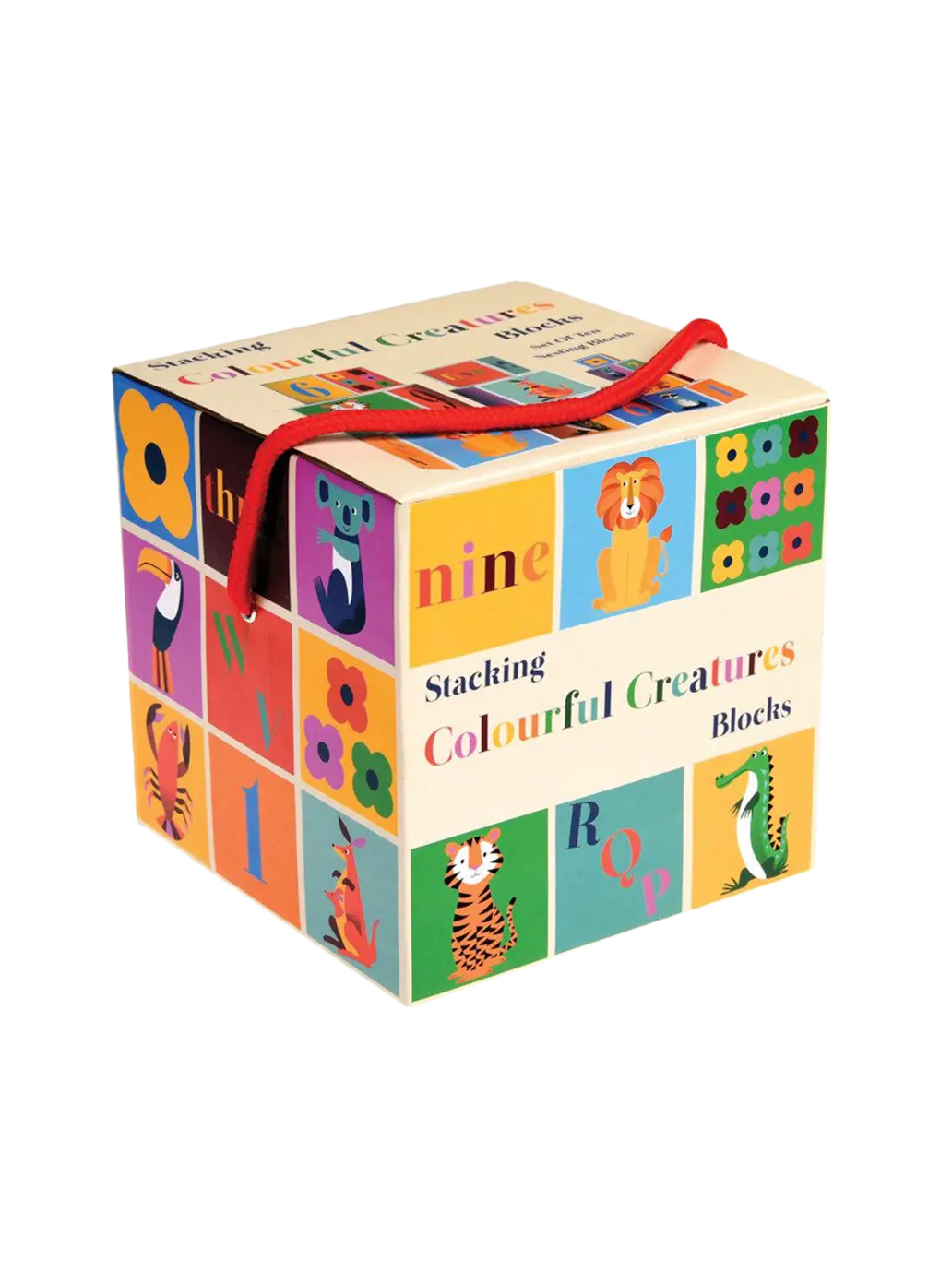 Kartonowa wieża Stacking Blocks Rex London BÉBÉ Concept