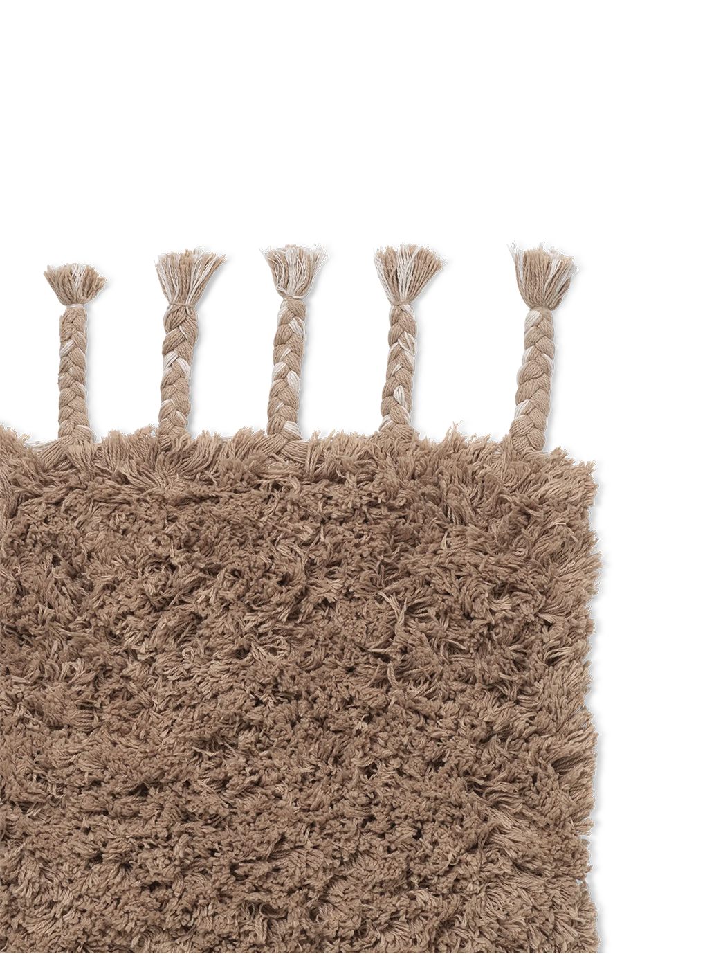 Bawełniany dywan z frędzlami Amass Rug Ferm Living BÉBÉ Concept