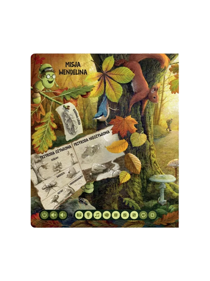 Nasza przyroda. Książka interaktywna Albi BÉBÉ Concept 