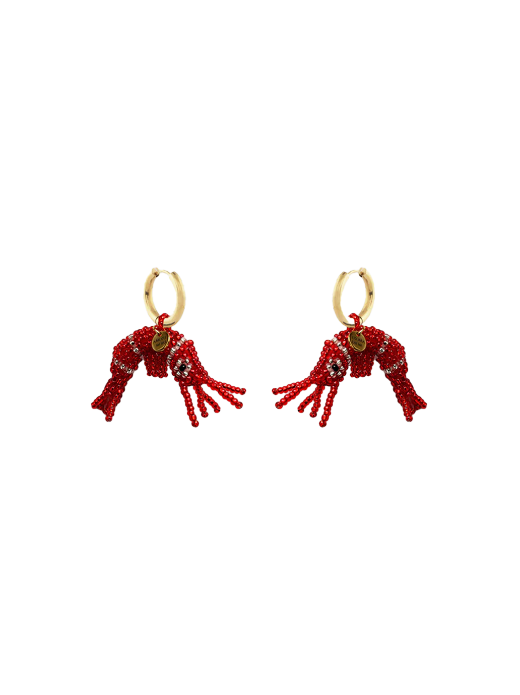 Kolczyki Prawn earrings Amori Mori BÉBÉ Concept 
