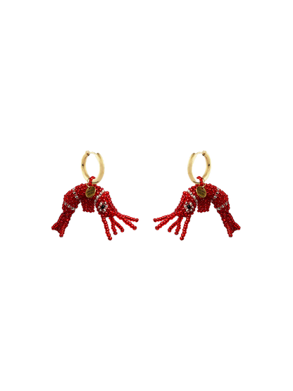 Kolczyki Prawn earrings Amori Mori BÉBÉ Concept 