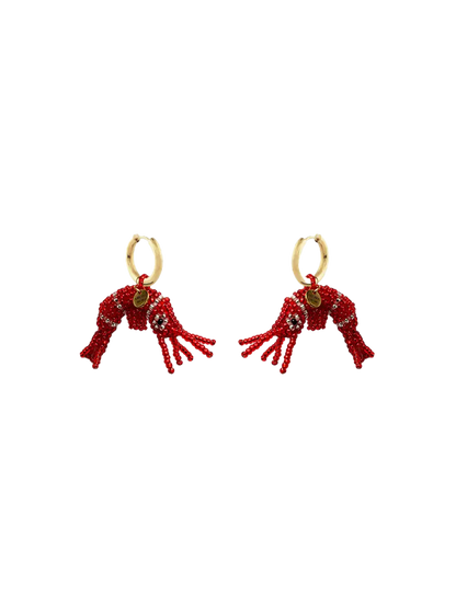 Kolczyki Prawn earrings Amori Mori BEBE Concept 