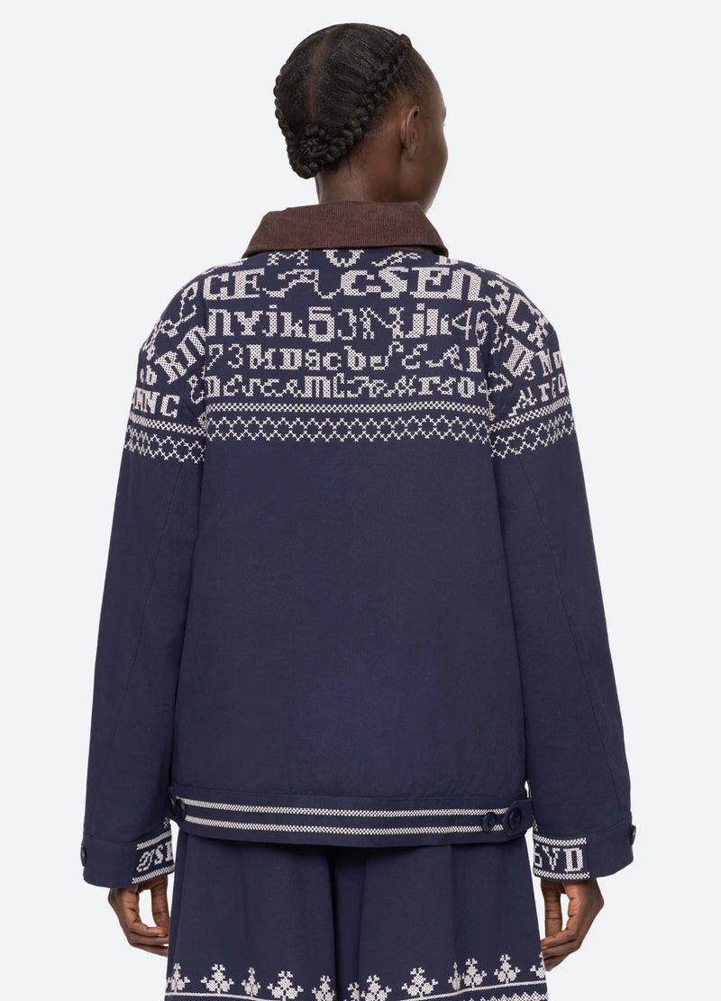 Kit embroidery jacket