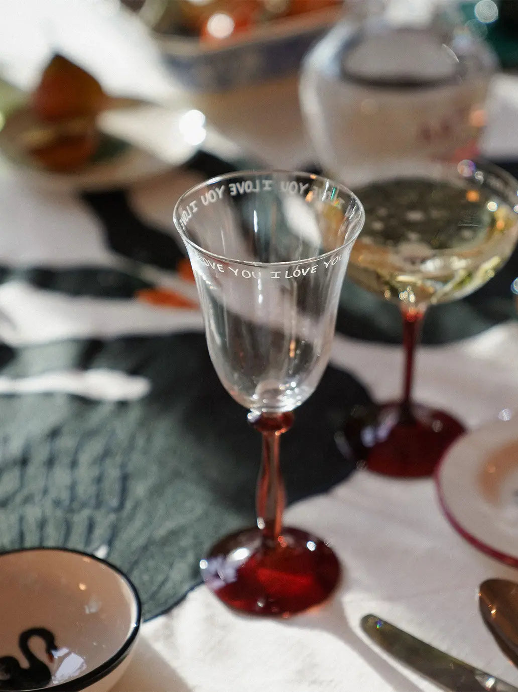 Kieliszek do wina Anna + Nina BÉBÉ Concept 