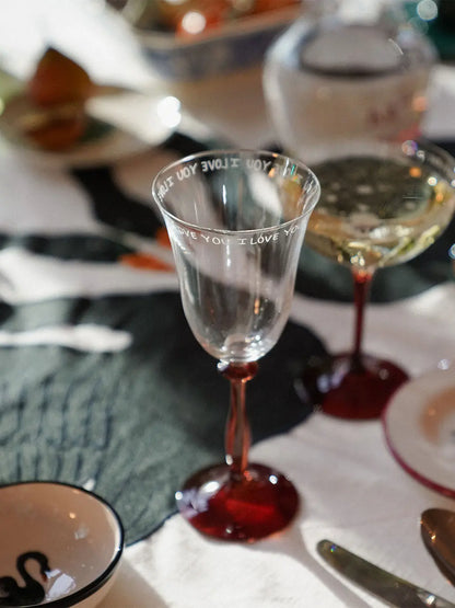 Kieliszek do wina Anna + Nina BÉBÉ Concept 