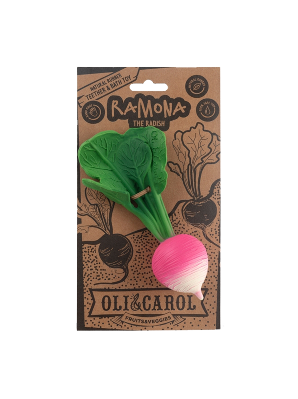 Gryzak z kauczuku Oli &amp; Carol BÉBÉ Concept 