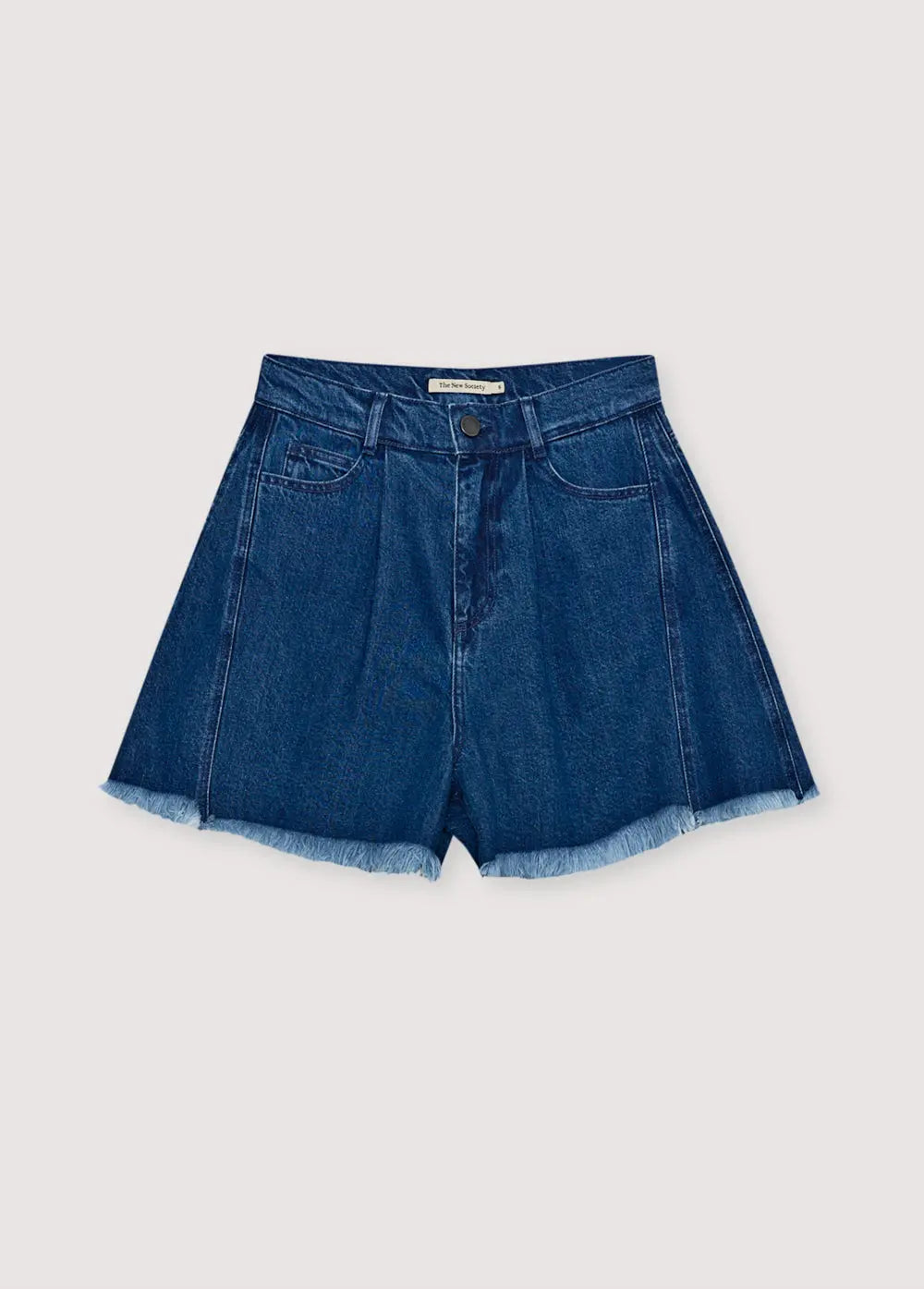 TNS Denim Woman Short Indigo Denim The New Society BEBE Concept 
