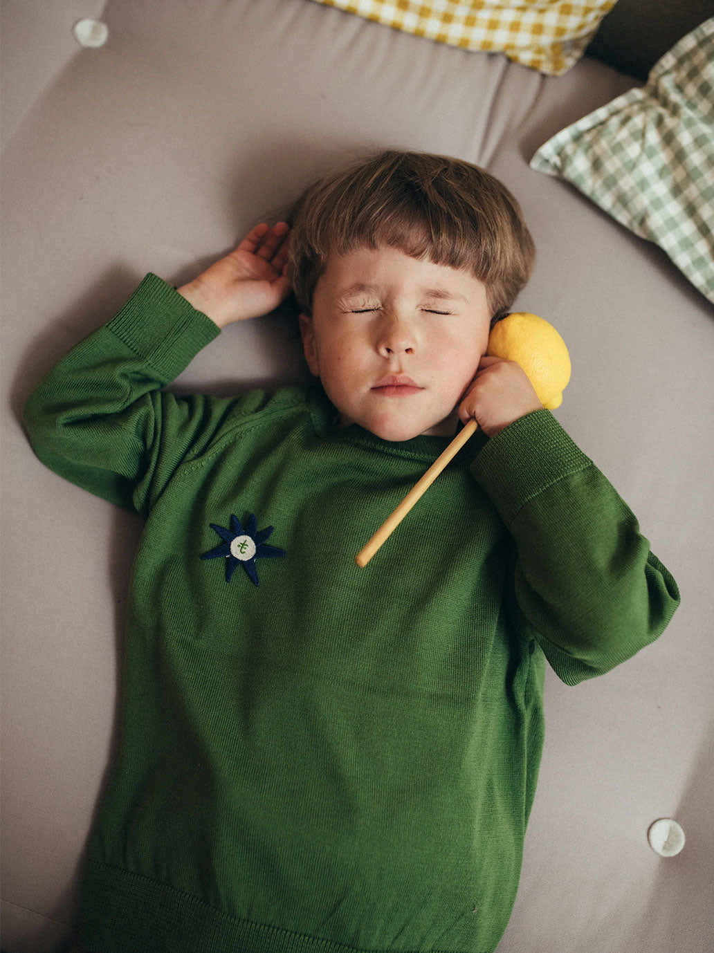 Sweter z wełny merino Hug Hunter Gang Tales BÉBÉ Concept 