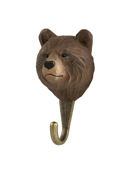 Drewniany haczyk Niedźwiedź Wildlife Garden BÉBÉ Concept 