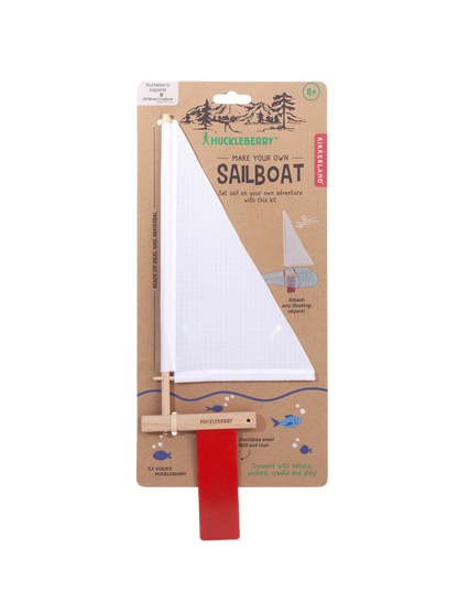 Zestaw majsterkowicza Huckleberry Make Your Own Sailboat Kikkerland BÉBÉ Concept 