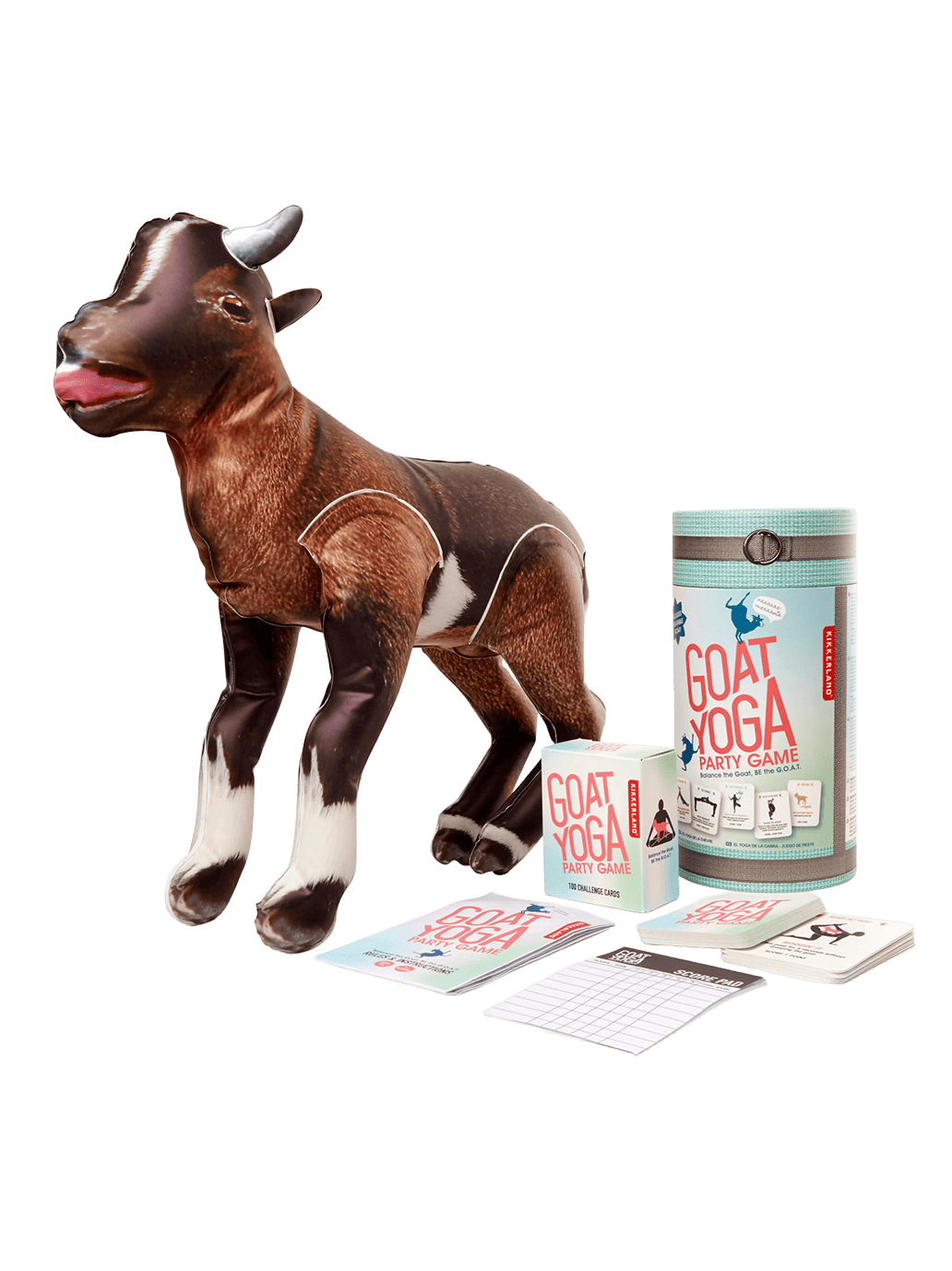 Gra towarzyska Goat Yoga Kikkerland BÉBÉ Concept 