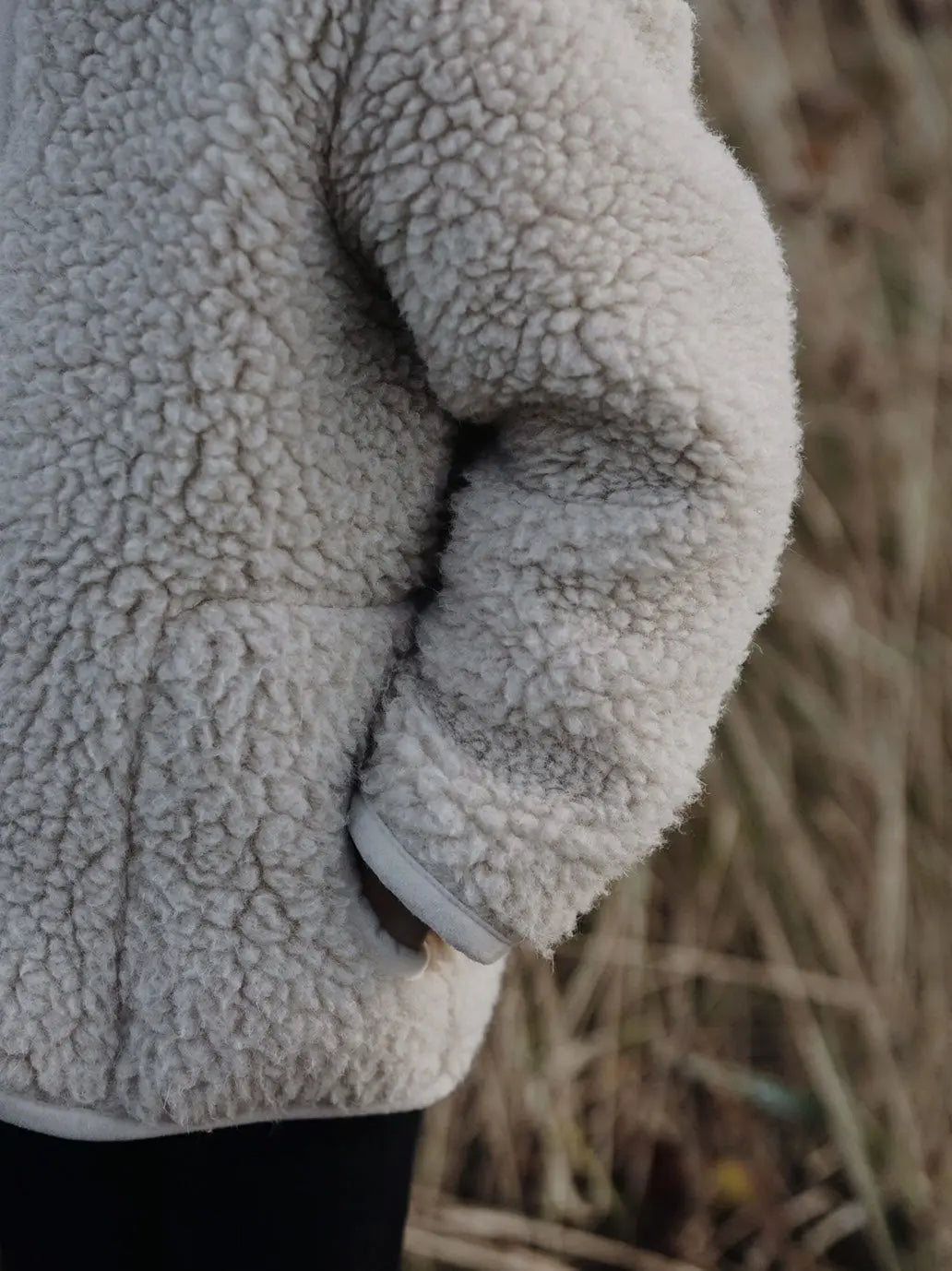 Wełniana kurtka z podszewką A Basic Brand BÉBÉ Concept 