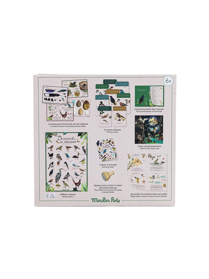 Pudełko odkrywcy ptaków Moulin Roty BÉBÉ Concept 