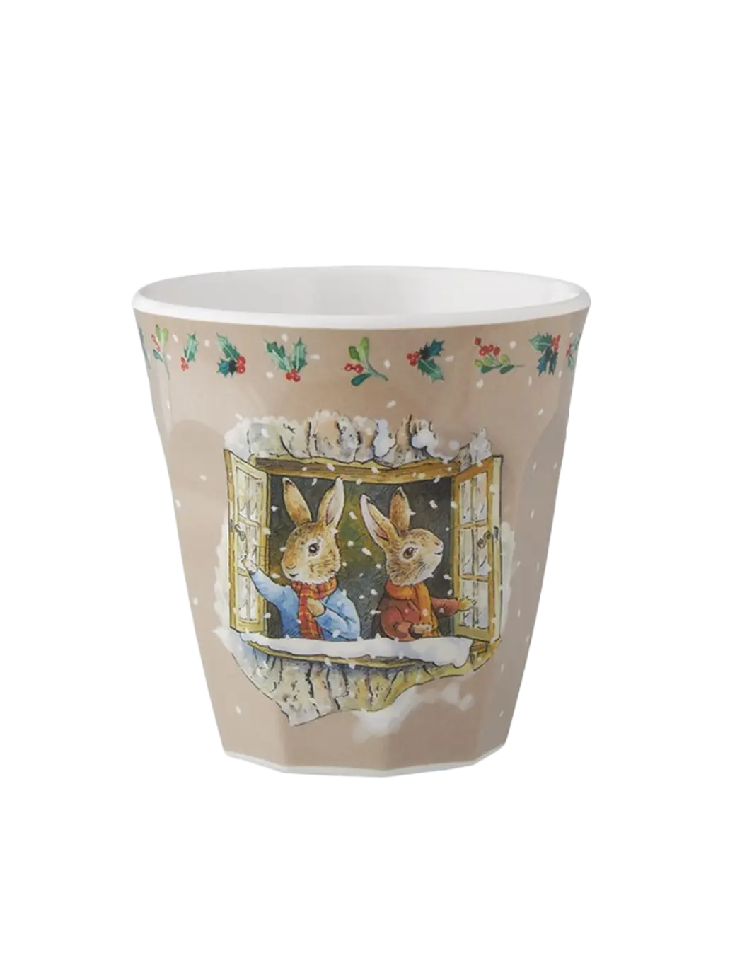 Kubek z melaminy Peter Rabbit Christmas Maison Petit Jour BEBE Concept 