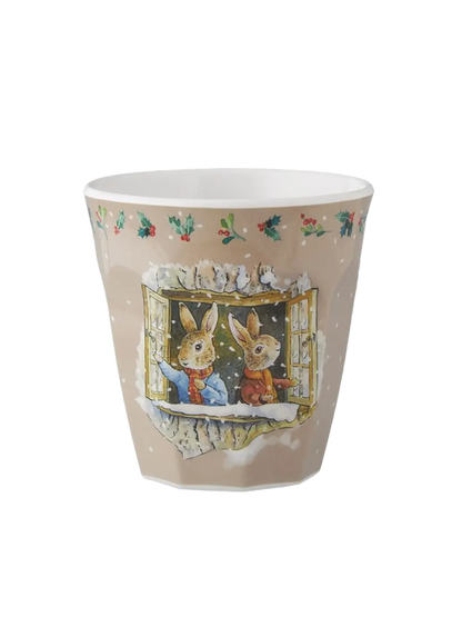 Kubek z melaminy Peter Rabbit Christmas Maison Petit Jour BEBE Concept 