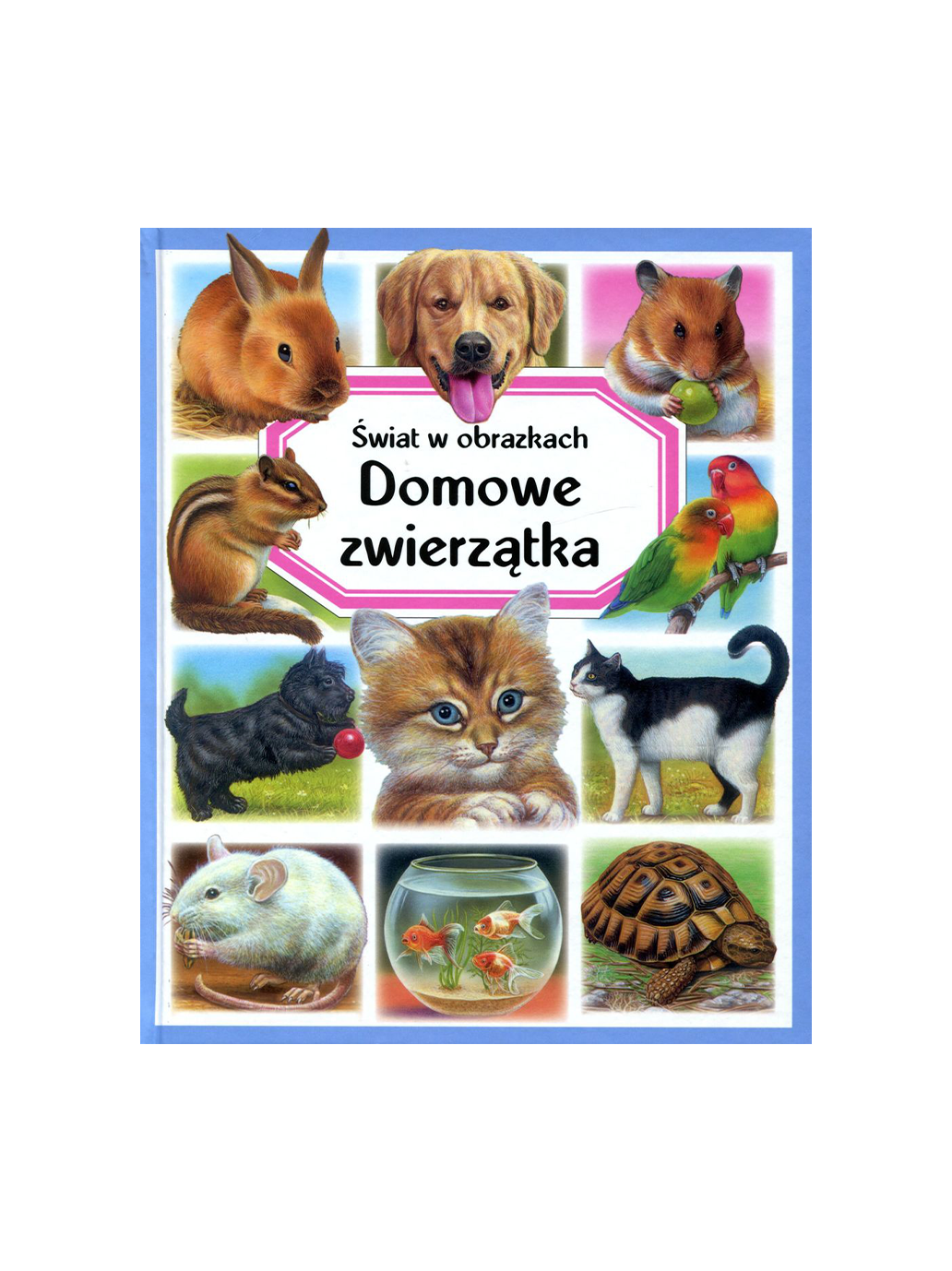 Świat w obrazkach. Domowe zwierzątka Wydawnictwo Olesiejuk BÉBÉ Concept 