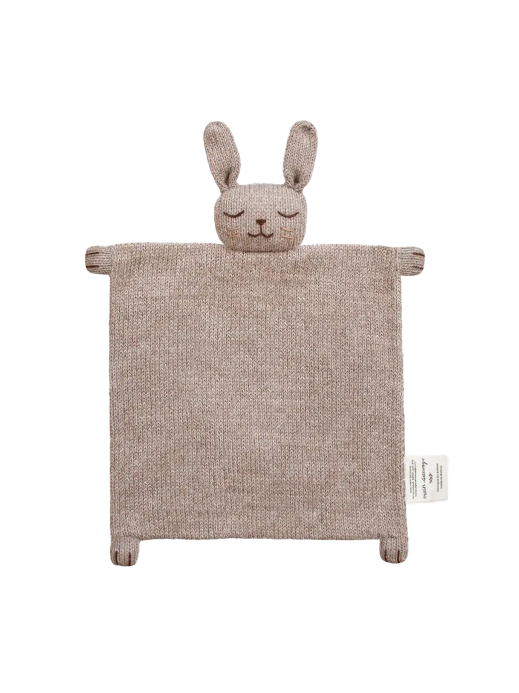 PIerwsza przytulanka Knitted Cuddle Cloth Main Sauvage BÉBÉ Concept 