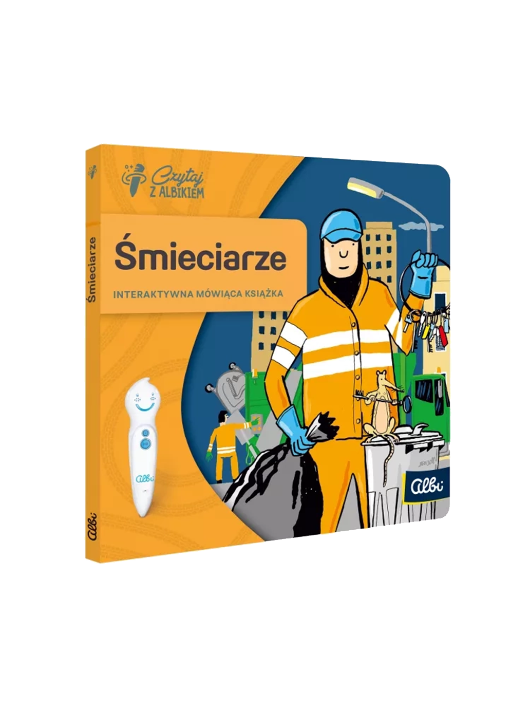 Śmieciarze. Mini książka interaktywna Albi BÉBÉ Concept 