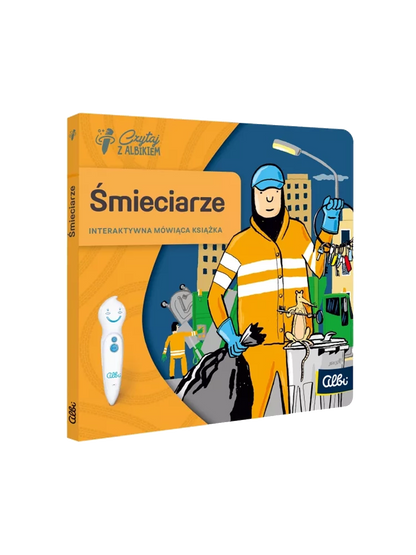 Śmieciarze. Mini książka interaktywna Albi BÉBÉ Concept 