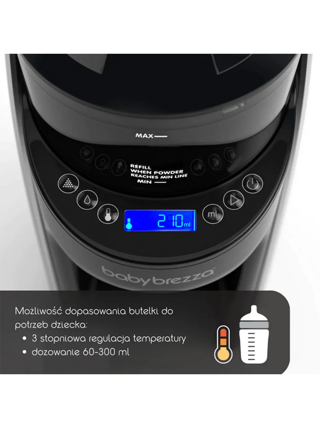 Ekspres do mleka Formula Pro Advanced Baby Brezza BEBE Concept 