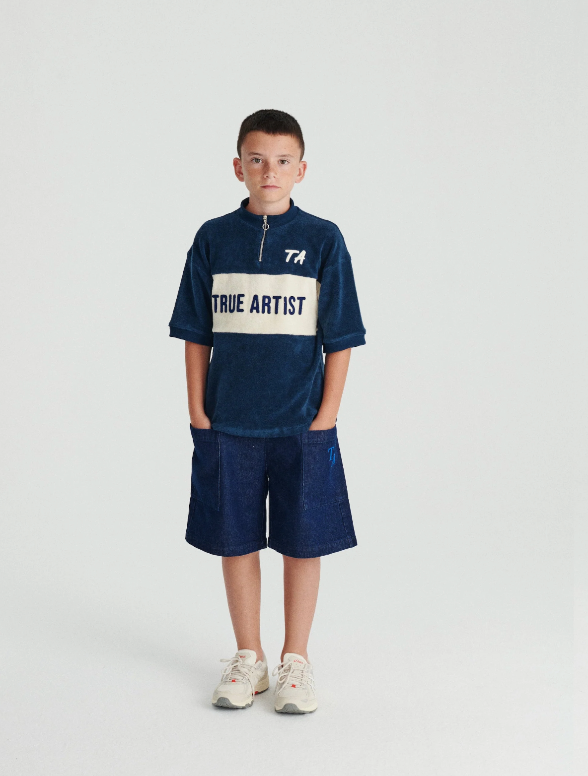 Krótkie spodenki denimowe no.10 True Artist BÉBÉ Concept 