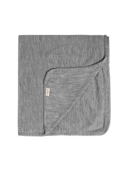 Kocyk niemowlęcy z wełny merino Alida Pointelle MarMar Copenhagen BÉBÉ Concept 