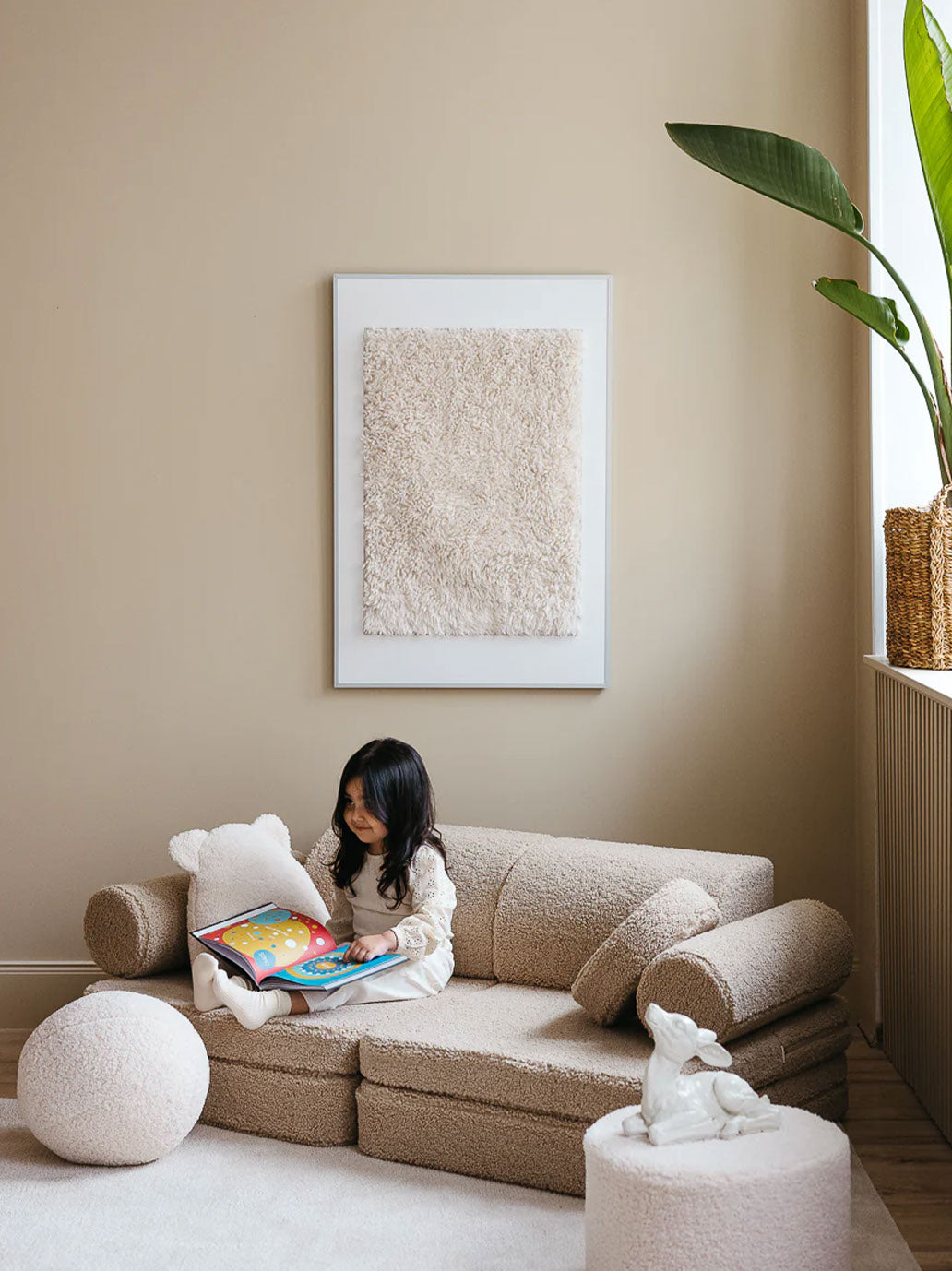 Kanapa modułowa dla dzieci Play Sofa Settee WigiWama BÉBÉ Concept 