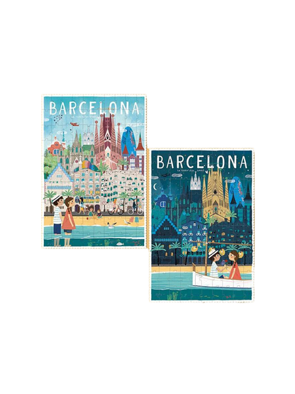 Puzzle dwustronne Gaudi Skyline Londji BÉBÉ Concept 