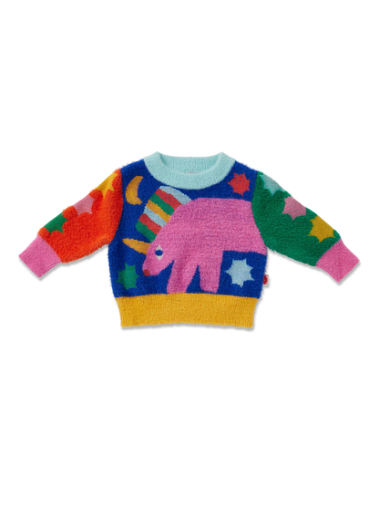 Sweter z kolorowym wzorem Halcyon Nights BÉBÉ Concept 