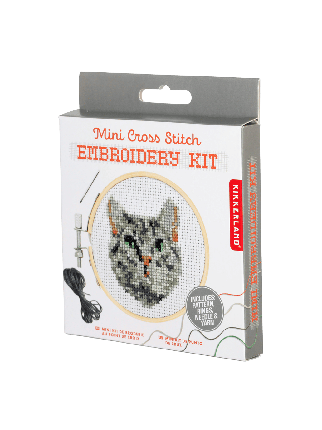 Mini zestaw do wyszywania Embroidery Set Kikkerland BÉBÉ Concept 