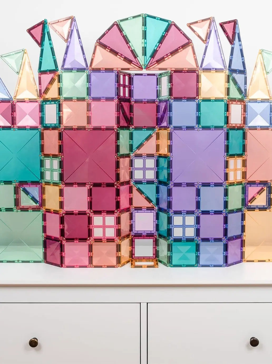 Klocki magnetyczne Pastel Creative pack Connetix BÉBÉ Concept 