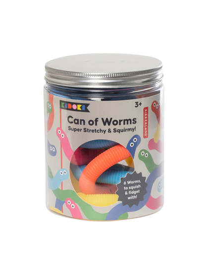 Kidoki Can Of Worms Kikkerland BÉBÉ Concept 