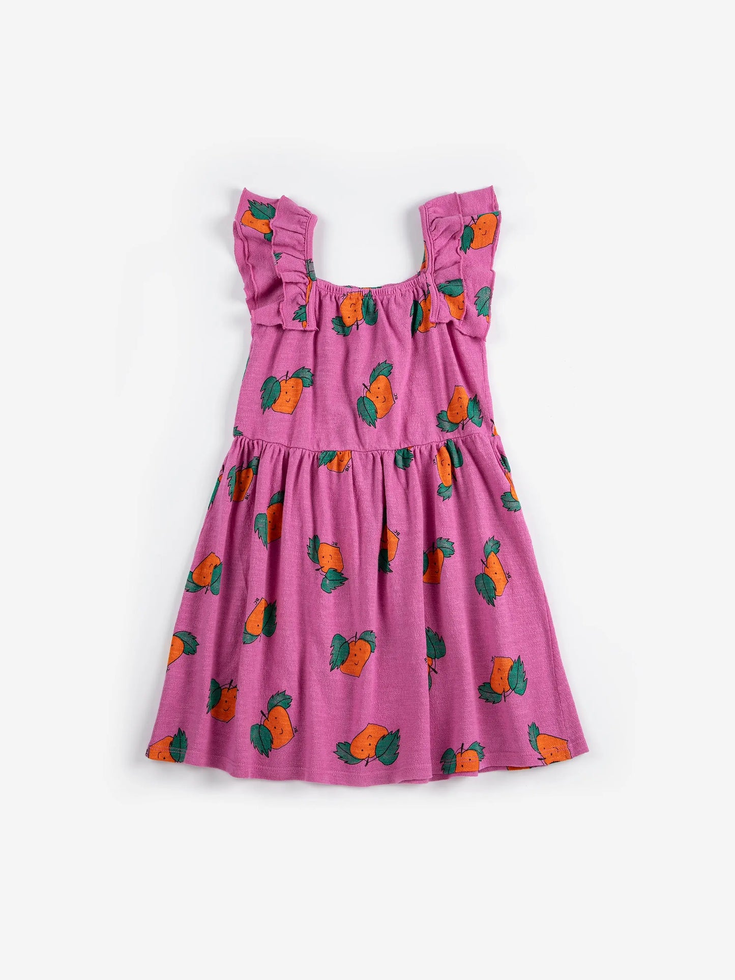 Sukienka Tangerine all over ruffled dress Bobo Choses BEBE Concept 