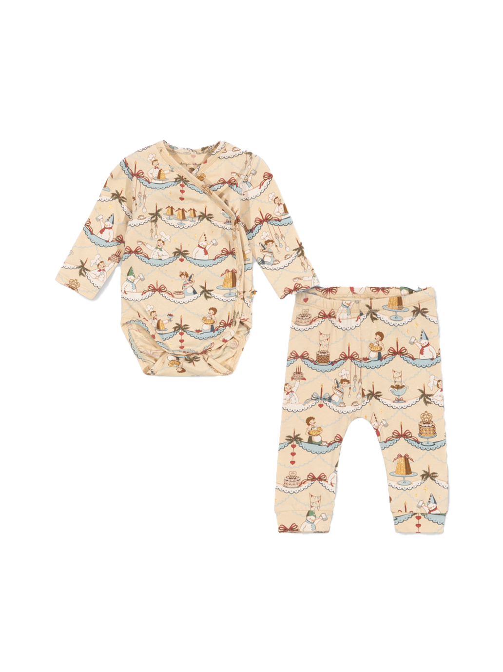Noworodkowy zestaw Basic newborn set Konges Slojd BÉBÉ Concept 