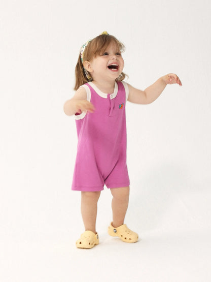Tangerine playsuit Bobo Choses BEBE Concept 