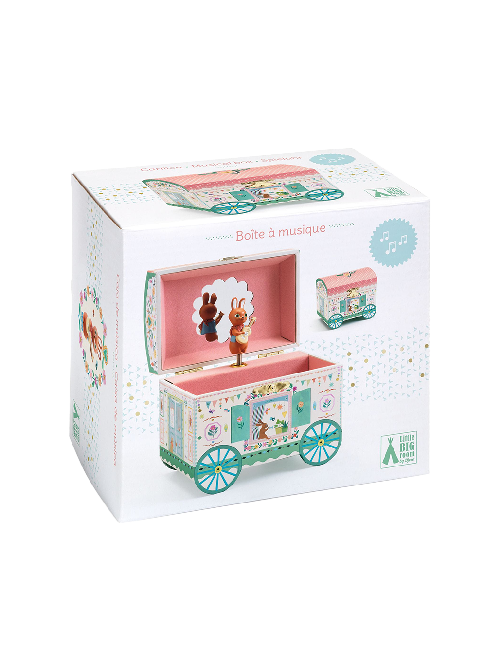 Szkatułka z pozytywką Djeco BÉBÉ Concept 