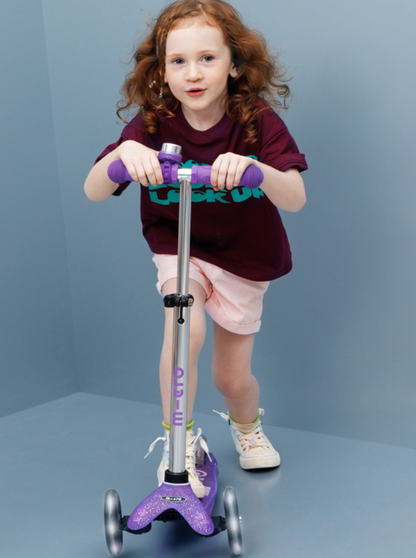 Hulajnoga Mini Micro Deluxe Fairy Glitter LED Micro BÉBÉ Concept 