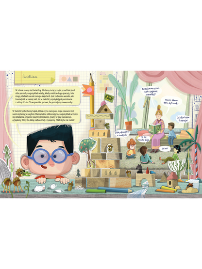 Idziemy do pierwszej klasy Wydawnictwo Nasza Ksiegarnia BÉBÉ Concept