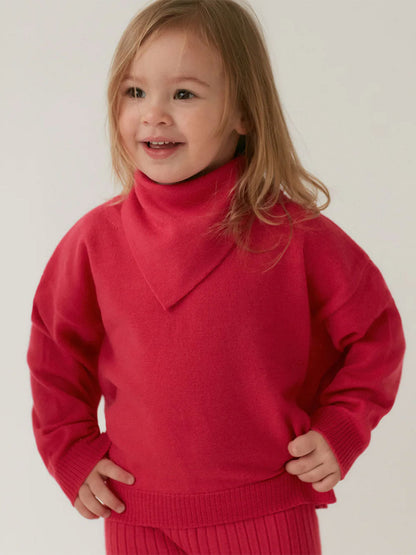 Bandana z wełny merino Fine Mille Family BÉBÉ Concept 