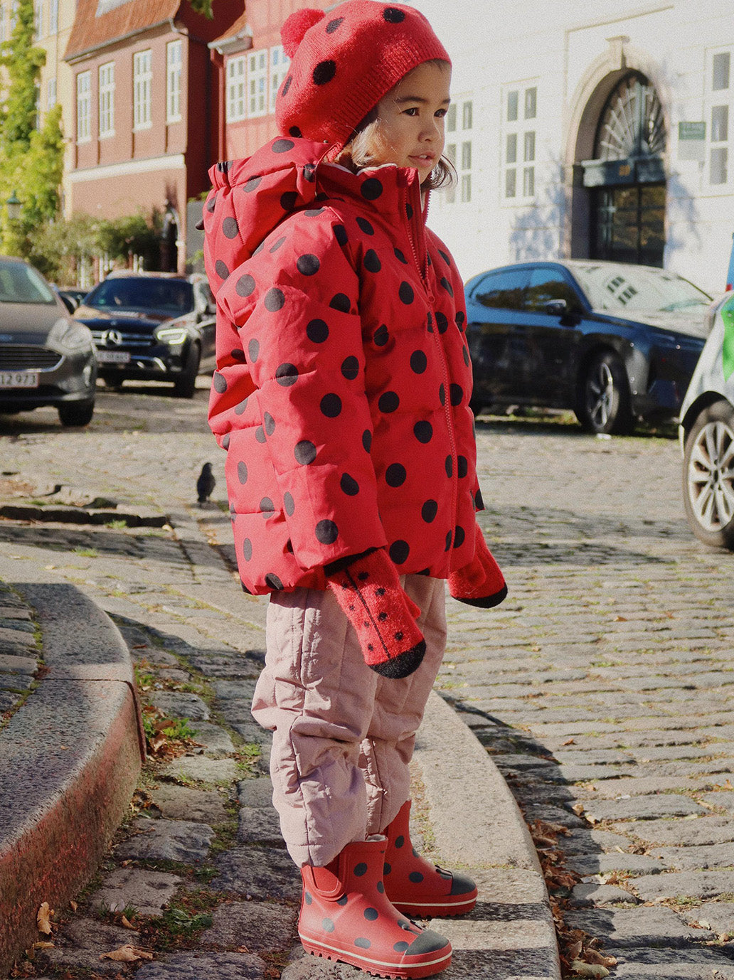 Kurtka Nuka ladybug jacket Konges Slojd BÉBÉ Concept 