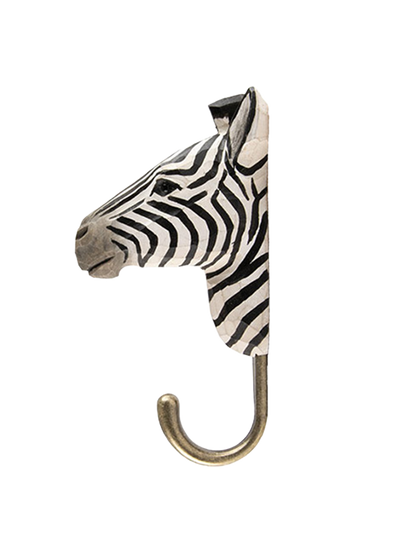 Drewniany haczyk Zebra Wildlife Garden BÉBÉ Concept 