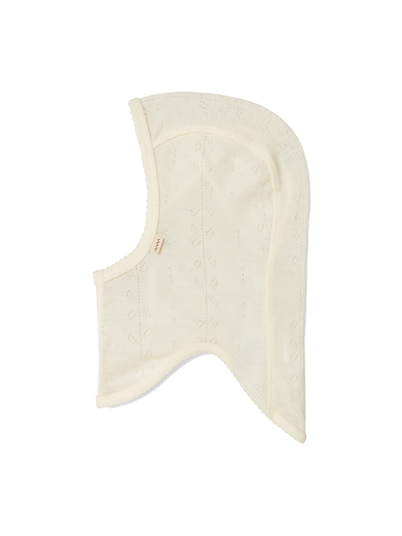 Kominiarka niemowlęca merino Balaclava Pointelle MarMar Copenhagen BÉBÉ Concept 