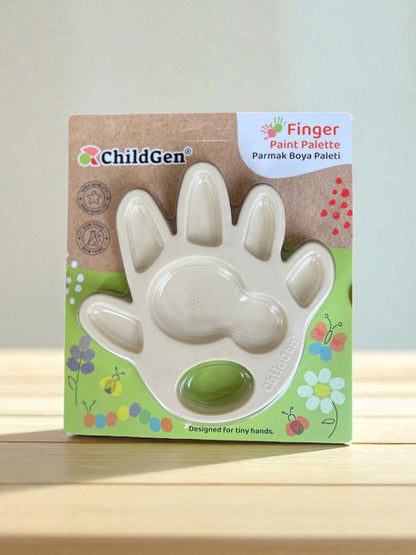 Paleta do malowania palcami w kształcie dłoni ChildGen BÉBÉ Concept 