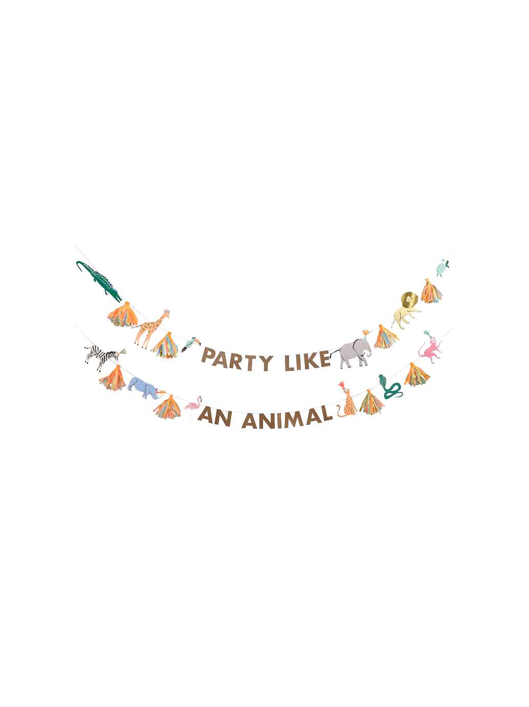 Dekoracyjna papierowa girlanda Meri Meri BÉBÉ Concept 