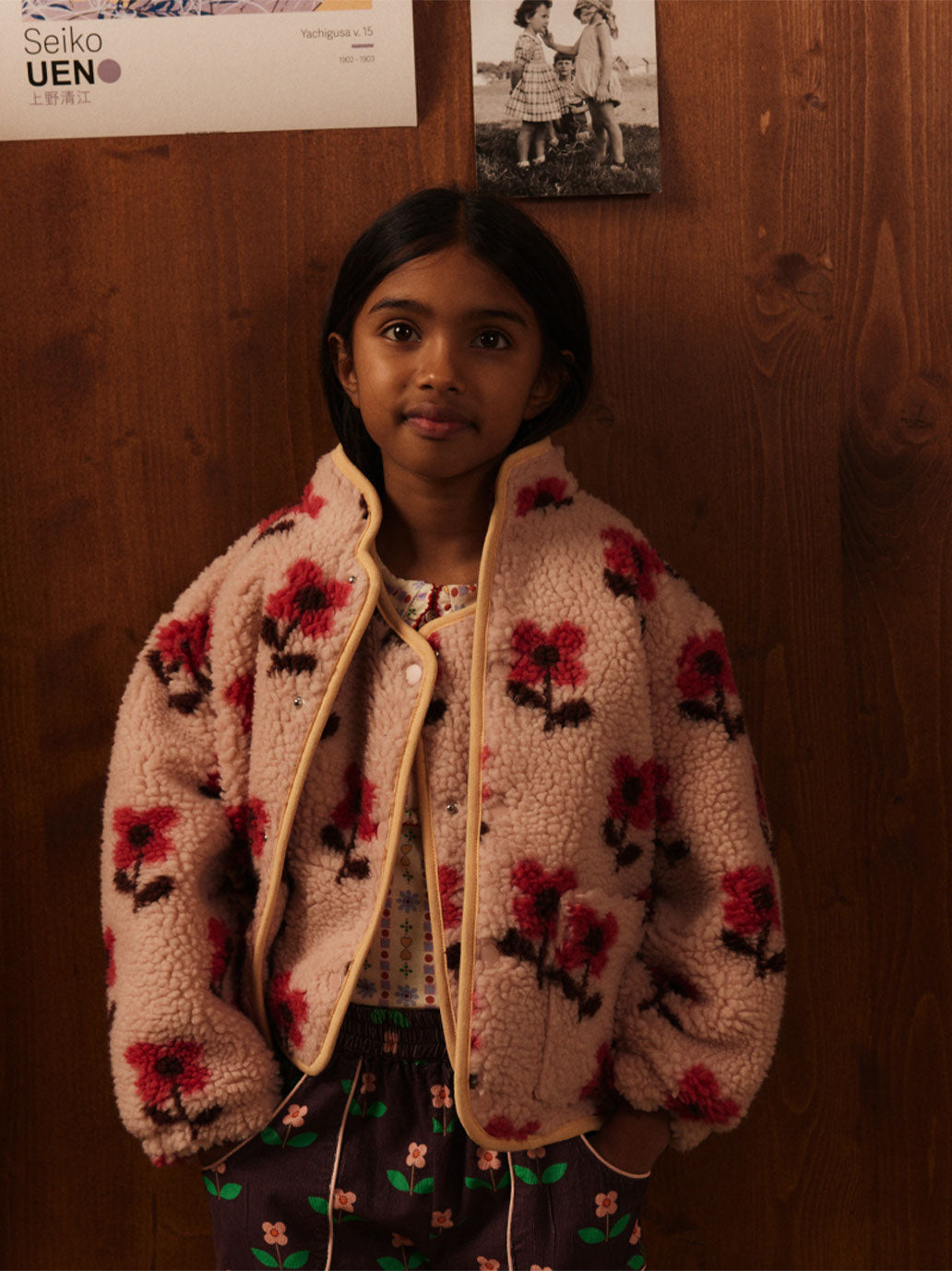 Kurtka Bear fleece jacket Cookie Hello Simone BÉBÉ Concept 