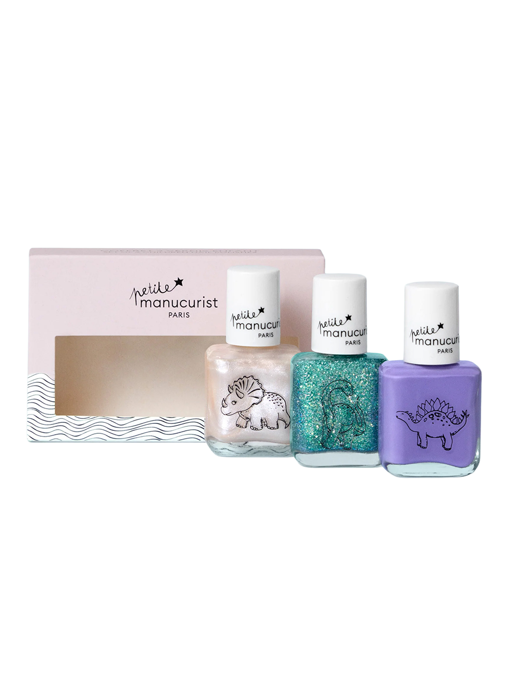 Zestaw 3 lakierów do paznokci dla dzieci Manucurist BÉBÉ Concept 