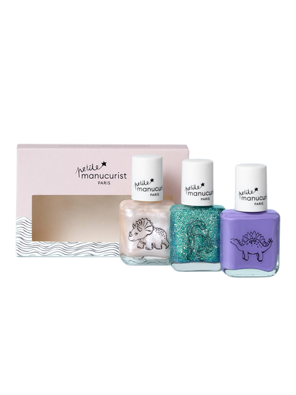 Zestaw 3 lakierów do paznokci dla dzieci Manucurist BÉBÉ Concept 