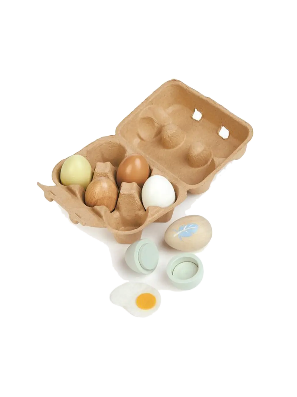 Drewniane jajka Tender Leaf Toys BÉBÉ Concept