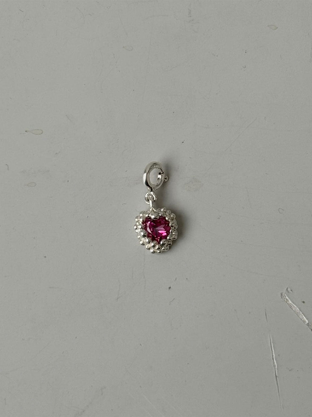Zawieszka Pink Heart Charm MAAR BÉBÉ Concept 