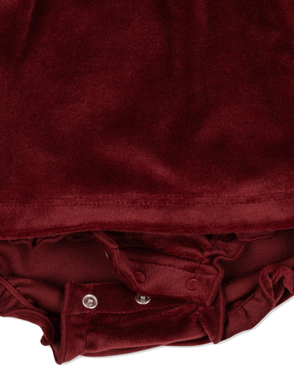 Aksamitna sukienka - rompers Jingle Romper Konges Slojd BÉBÉ Concept